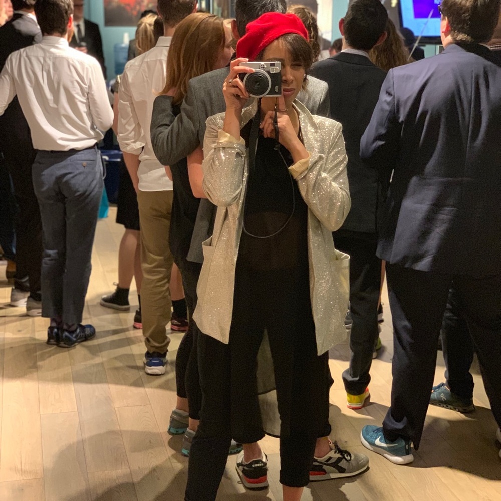 Silver Sparkle Blazer